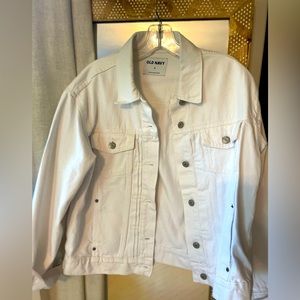 White Denim Jacket 🤍